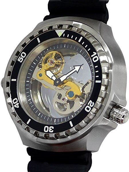 Tauchmeister Automatic Dive Watch with Helium Release Valve and AR Sapphire Crystal #T0310