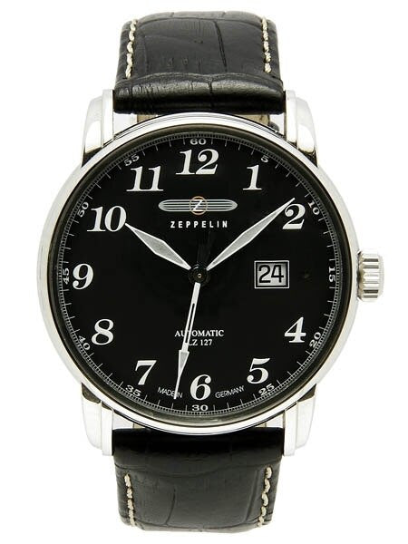 Graf Zeppelin Swiss ETA Automatic, Big Date Watch with Sapphire Crystal #7652-2