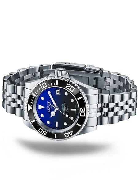 Davosa USA Limited Edition 40mm Ternos Ceramic Automatic Dive Watch with Faded Blue Dial #16155599