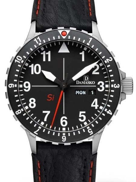 Damasko Si German Automatic Watch with a Rotating 12-Hour Bezel and Stainless Steel Case #DK10