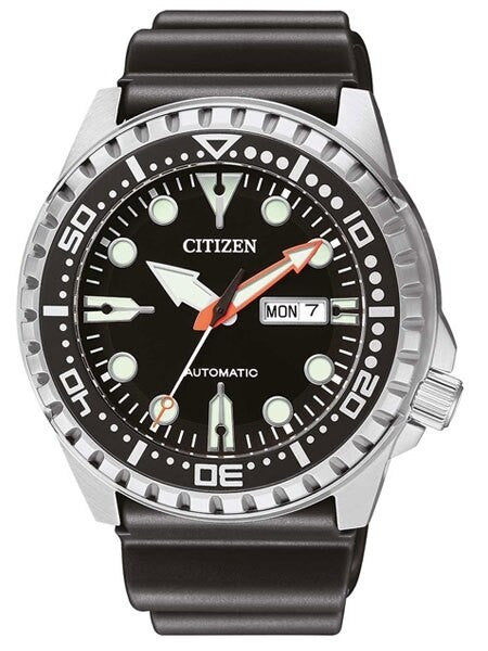 Citizen Automatic Marine Sport Watch with Rubber Dive Strap #NH8380-15E