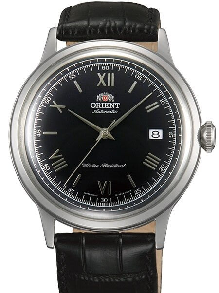 Orient 2nd-Gen Automatic Dress Watch with Black Dial, Silver Hands #AC0000AB