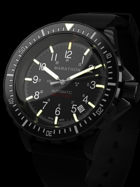 Marathon GSAR Anthracite Automatic Military Divers Watch #WW194006BK-NGM