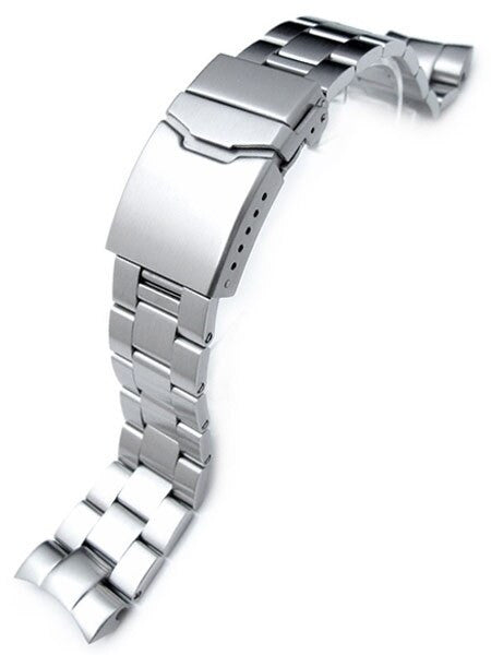 Scratch and Dent - Strapcode 22mm Super-O "Boyer" watch band for SEIKO SNZF15 and SNZF17 Sea Urchin #SS222019B036