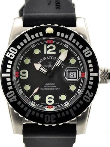 Zeno Airplane 500 Meter Dive Watch with Swiss ETA 2824-2 Automatic Movement #6349-3-a1