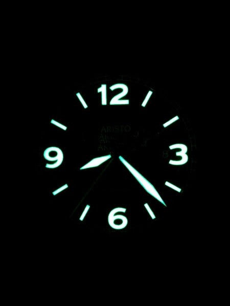 Vollmer V3 44mm Magneto Swiss COSC Certified Chronometer on a Hirsch Liberty Strap