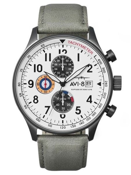 AVI-8 Hawker Hurricane Aviator Chronograph Watch #AV-4011-0B