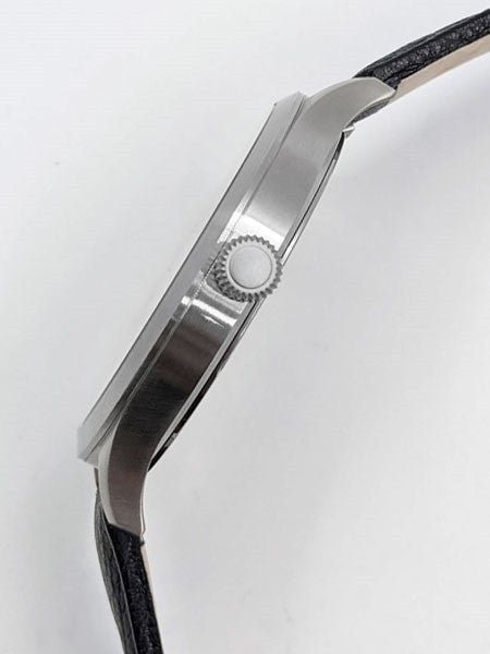 Messerschmitt Triple-X Fliegeruhr Watch with Black Leather Strap #ME-65AQ