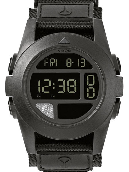 Nixon Baja 50mm Watch with Chronograph, Dual Time, Temperature, Alarm, and LED Flashlight #A489-001