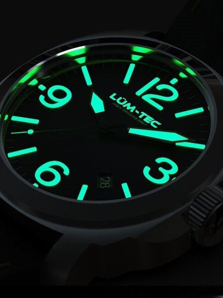 Lum-Tec 42mm M82 Swiss Automatic Watch with Double Curved AR Sapphire Crystal #M82