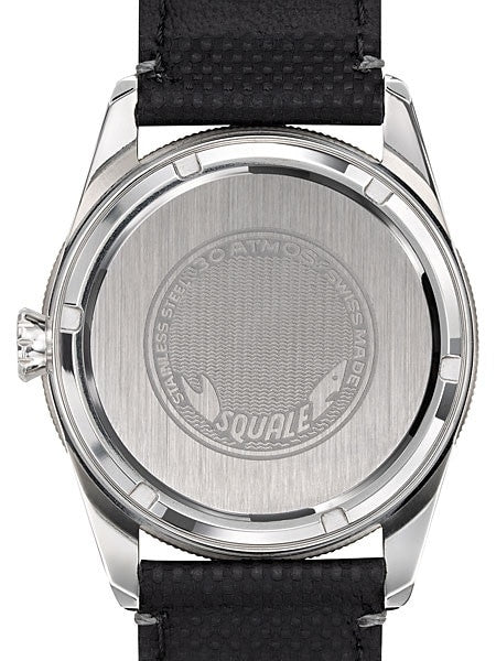 Squale 300 Meter Swiss Made Automatic Dive Watch with Black Dial  #SUB-39MON Back