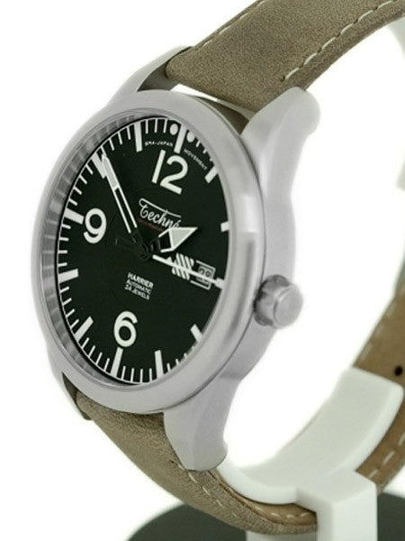 Techne Automatic 41mm Harrier Aviator Watch with Anti-Reflective Sapphire Crystal  #363.062