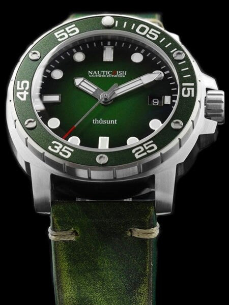 Nauticfish German Made 1000 Meter Automatic Pro Divers Watch with AR Sapphire Crystal #Thusunt-gruoni