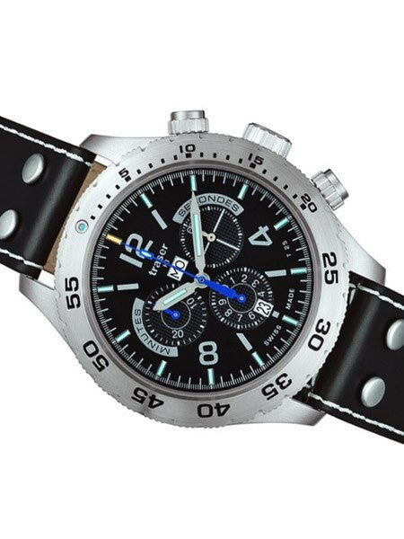 Traser Swiss Made Elegance Chronograph Watch with 46mm SS Case #105035