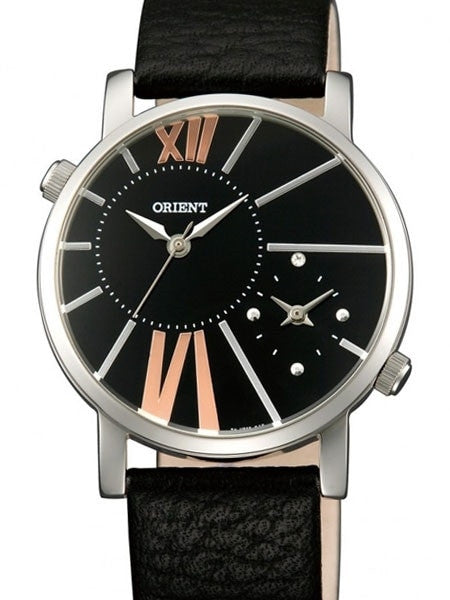 Orient Valentina Dual-Time Watch with Two Quartz Movements #UB8Y002B