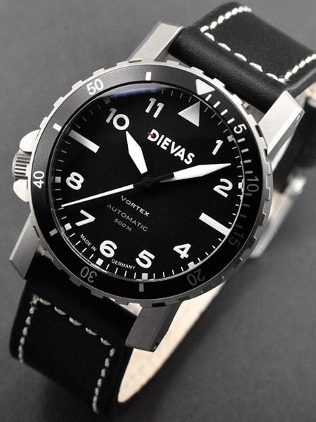 DIEVAS German Made Vortex Tactical Watch 500 Meter Water Resistant