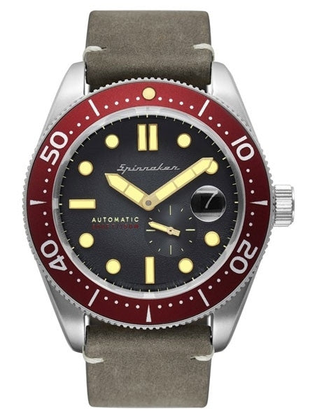 Spinnaker Croft Automatic Sports Watch with 43mm Case and Black Dial #SP-5058-05