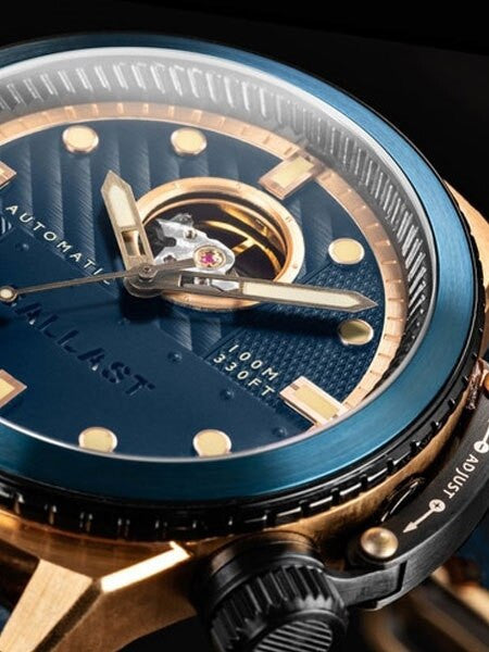 Ballast Trafalgar Automatic Watch with Bronze Case and Removable Shroud #BL-3136-01