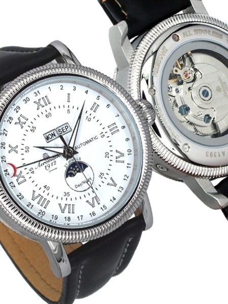 Aeromatic 1912 Automatic Calendar Watch with Day-Night Indicator #A1393