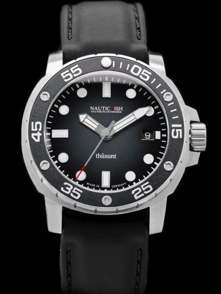Nauticfish German Made 1000 Meter Automatic Pro Divers Watch with AR Sapphire Crystal #Thusunt-swarz