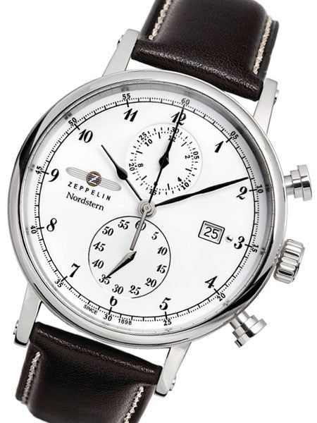 Graf Zeppelin Nordstern Series Two-Eye Swiss Quartz Chronograph #7578-1