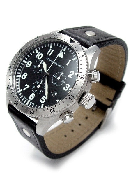 Scratch and Dent - Messerschmitt Aviator's Chronograph Watch #ME5030L-SND