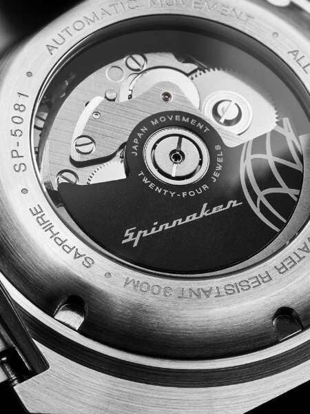Spinnaker Dumas Automatic 300 Meter Dive Watch with Stainless Steel Mesh Bracelet #SP-5081-22