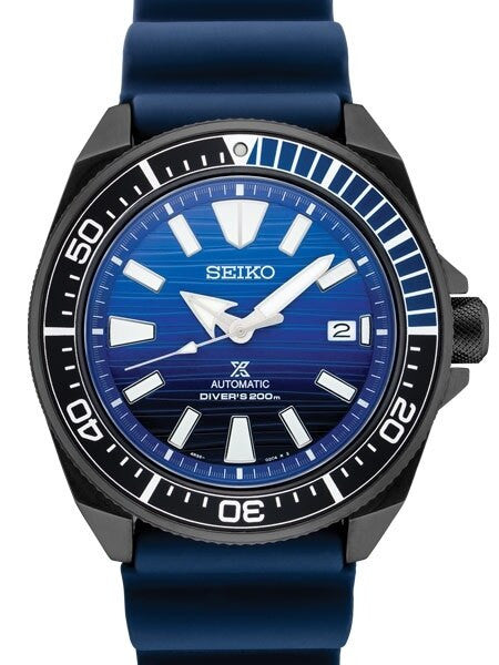 Customized Seiko Samurai Automatic Dive Watch #SRPD09