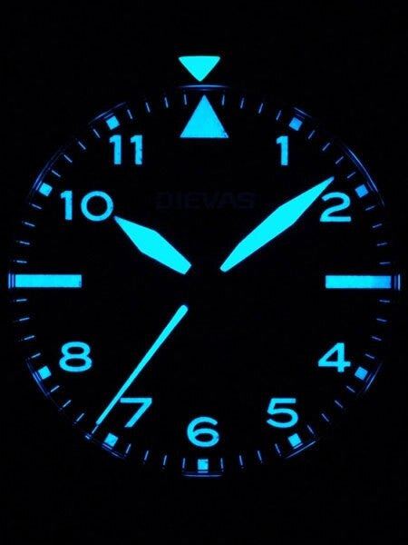 DIEVAS German Made Vortex Tactical Watch 500 Meter Water Resistant
