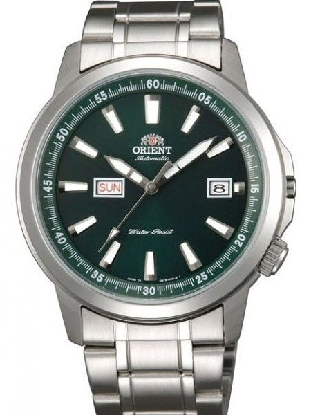 Orient 42mm Stingray Day and Date Automatic Watch with Green Dial #EM7K005F