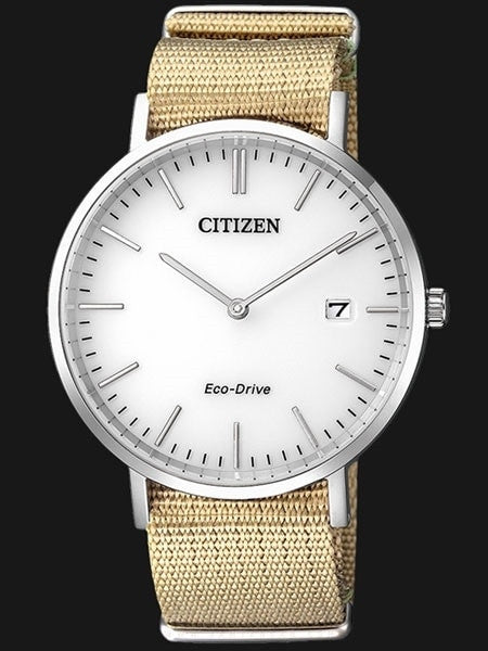 Citizen Eco-Drive Watch with Nylon Strap and 9-Month Power Reserve #AU1080-20A