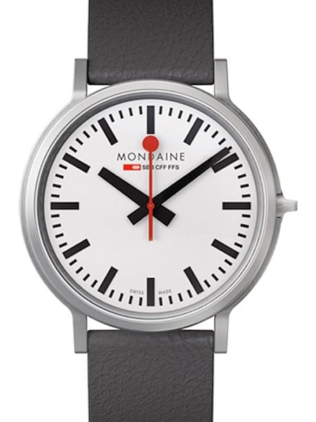 Mondaine Railways Stop2Go Swiss Quartz Watch with a 41mm Case, Sapphire Crystal #A512-30358-16SBB