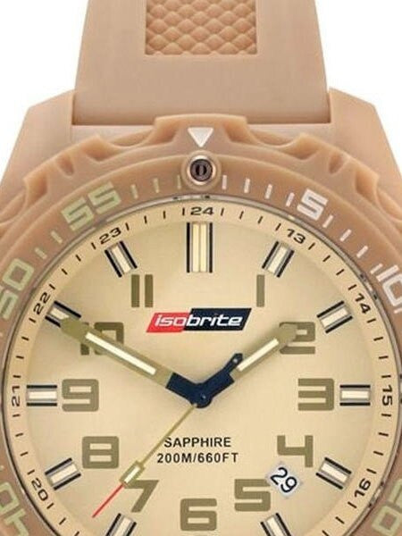 Armourlite Isobrite Tan Valor Watch with T-100 Tritium Illumination and Sapphire Crystal #ISO305