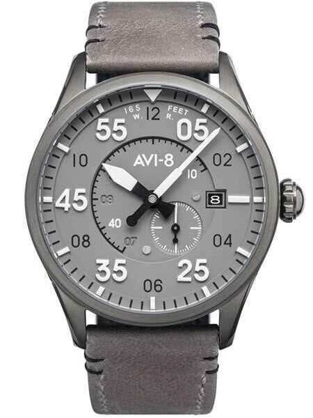 AVI-8 Spitfire Type 300 Edition, 21-Jewel Automatic Pilot Watch, AR Sapphire Crystal#AV-4073-44