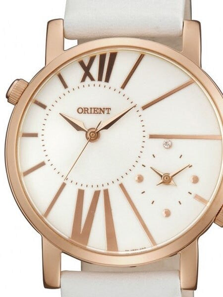 Orient Valentina Dual-Time Watch with Two Quartz Movements #UB8Y001W