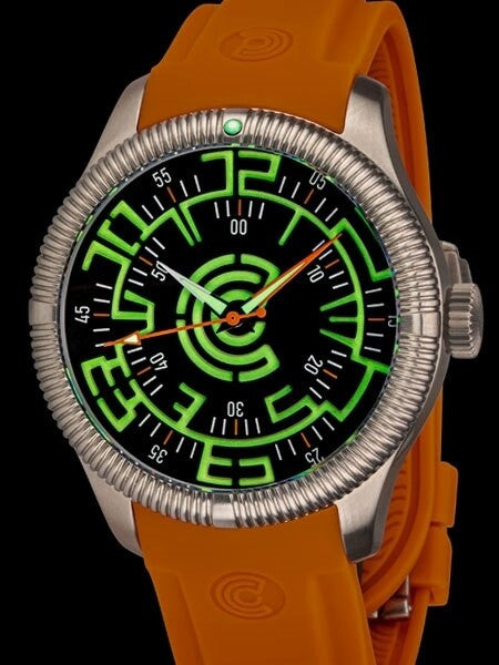 Ocean Crawler Lume Rush Diver Swiss Automatic Watch with AR Sapphire Crystal #CD-941