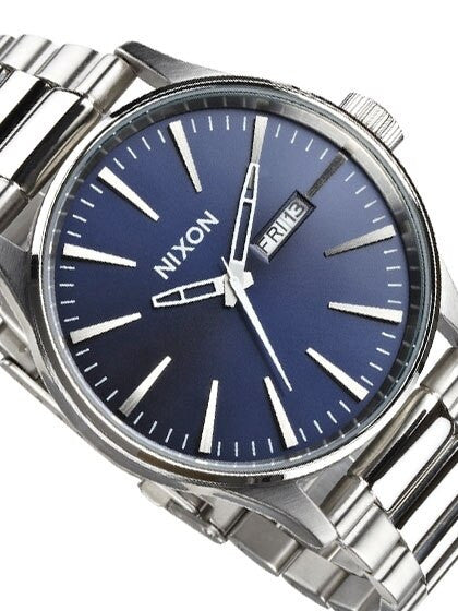 Nixon The Sentry SS Grand Prix Quartz Watch, Day and Date #A356-1258