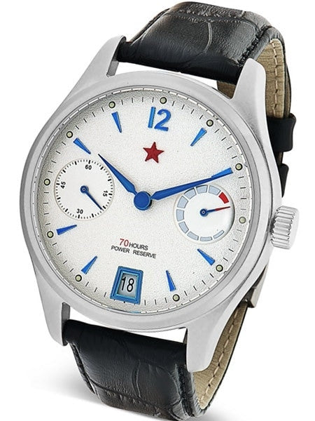 Red Star Automatic Watch with 70-Hour Power Reserve, Sapphire Crystal #7799G-A