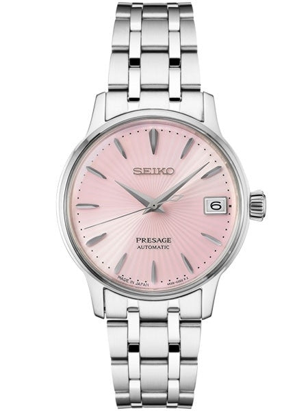 Ladies Seiko Presage "Cocktail Time" Automatic Dress Watch with 33.8mm Case #SRP839