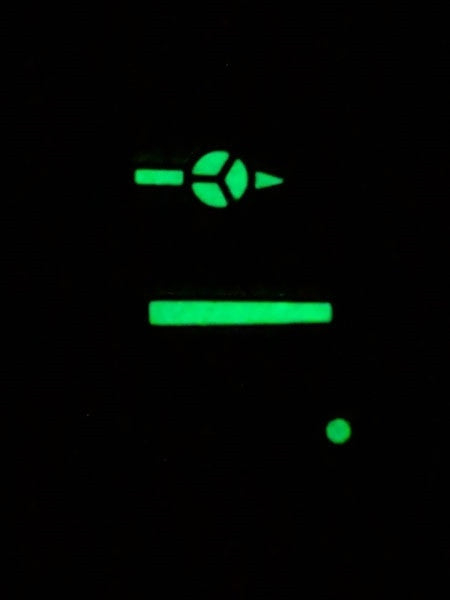 Red Mercedes Style Luminous Watch Hands For Seiko SKX007, SKX009, SKX011, SKX173, etc. Watches #H01-04