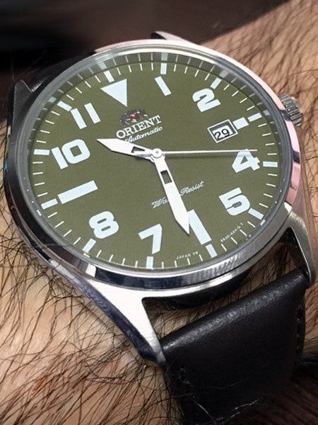 Orient Wingman 41mm Military Collection Automatic Watch with Date #ER2D009F