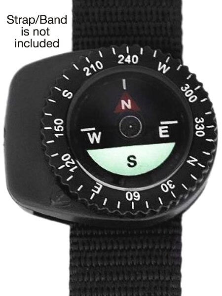 Marathon Survival Watch Band Clip-On Compass #CO194004