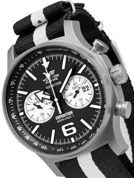 Vostok-Europe Expedition North Pole Chronograph with 60 Minute Sub-Dial #5955199-N