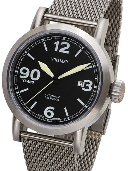 Vollmer Limited Edition, V-10 90th Anniversary Big Block Swiss ETA Automatic Watch
