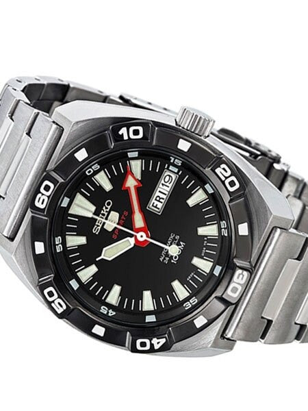 Seiko 5 Sports Automatic Dive Watch with Matching Bracelet #SRP285