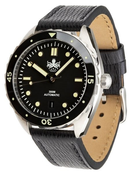PHOIBOS Eagle Ray 300-Meter Automatic Dive Watch with Double Dome AR Sapphire Crystal #PY017C