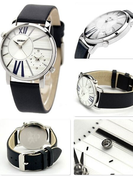Orient Valentina Dual-Time Watch with Two Quartz Movements #UB8Y003W