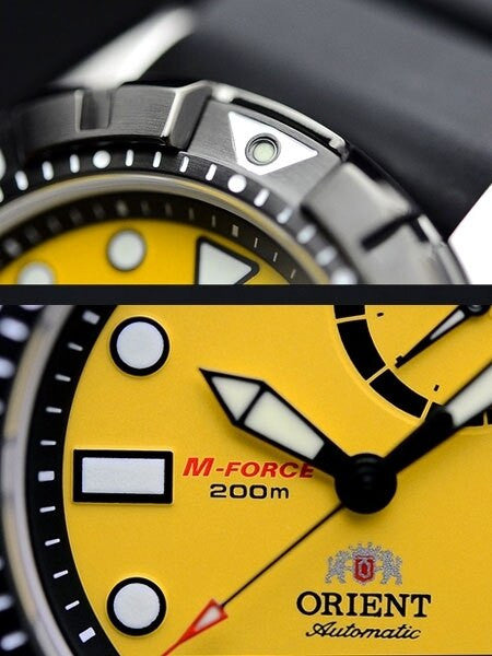 Orient 46mm M-Force Air Diver Automatic with Power Reserve, Sapphire Crystal #EL03005Y
