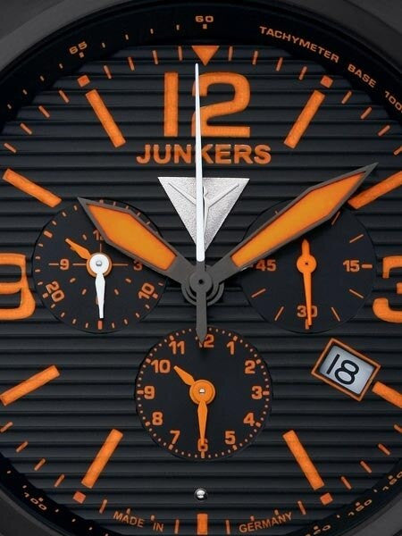 Junkers Horizon Airplane Chronograph Watch with Alarm #6792-5