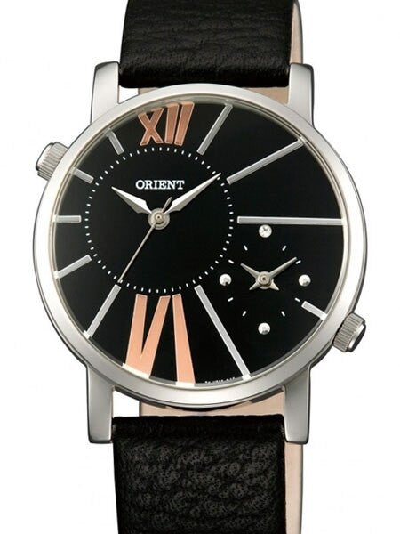 Scratch and Dent - Orient Valentina Dual-Time Watch with Two Quartz Movements #UB8Y002B